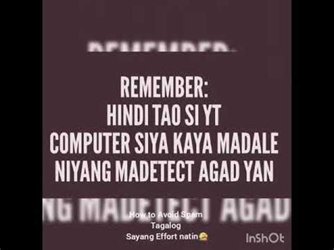 spamming » Tagalog .